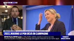 Sébastien Chenu à propos de la candidature de Marine Le Pen: "Chacun est libre de pouvoir avancer ses pions"