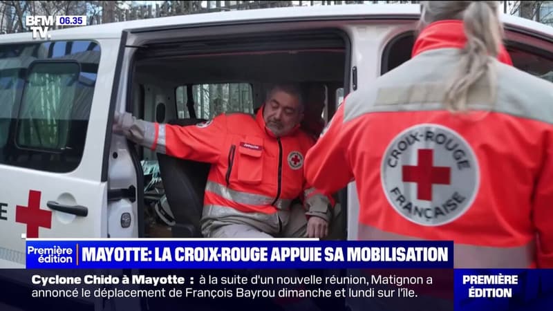 Mayotte: de nouveaux volontaires de la Croix-Rouge en partance pour l'archipel, pour répondre aux besoins des milliers de sinistrés