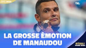 JO 2024 / Natation (50m) : La très grosse émotion de Manaudou après sa médaille de bronze
