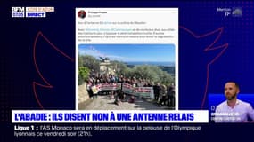 Alpes-Maritimes: mobilisés contre l'implantation d'une antenne-relais