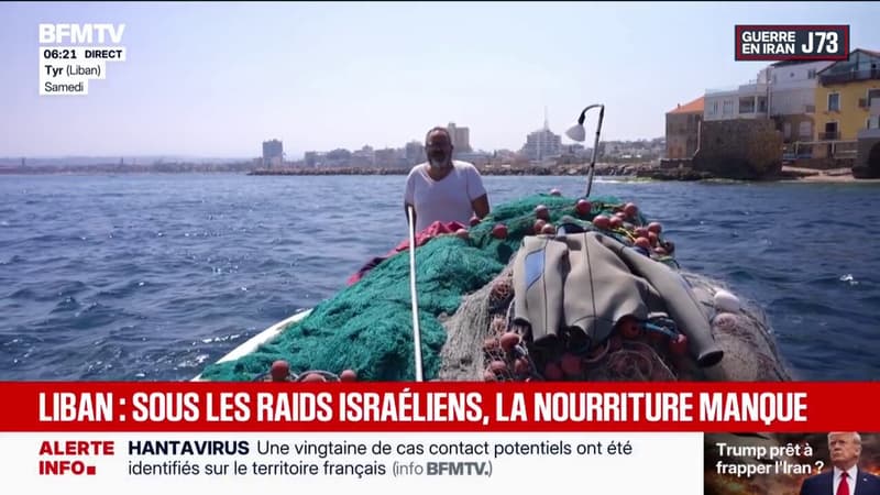 À cause de l'occupation israélienne, la ville portuaire de Tyr au Liban fait face à un début de pénurie alimentaire
