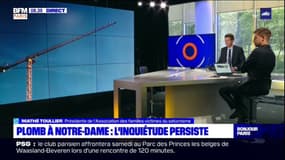 Les victimes de saturnisme s'alarment d'une reconstruction de la toiture de Notre-Dame en plomb: "on a des leçons à tirer de ce qui s'est passé"