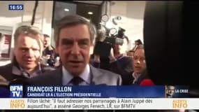 François Fillon: "Je m'appuie sur les Français. Les Français se prononceront"