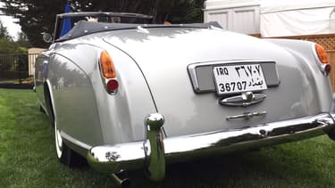 Cette Bentley S1 Continental Drophead Coupe de 1958 a appartenu à Saddam Hussein.