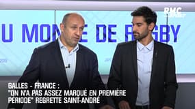 Galles – France : « On n’a pas assez marqué en première période » regrette Saint-André