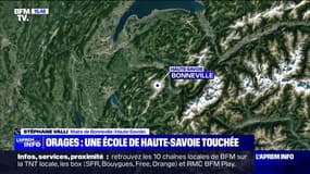 Orages: une école de Bonneville, en Haute-Savoie touchée