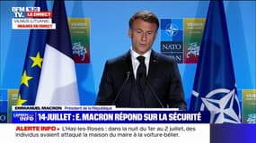 Emmanuel Macron sur le 14-Juillet: "S'il y avait quelques débordements, nous interviendrons avec la plus grande détermination"