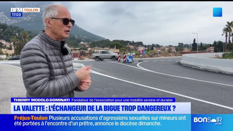 La Valette-du-Var: l'échangeur de la Bigue jugé trop dangereux