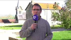 Le frère de Carène Mezino, Luc Thibaut, le 10 avril 2024. Carène Mezino, est une infirmière tuée au CHU de Reims en mai 2023. 