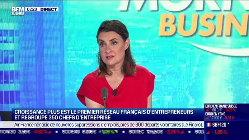Audrey Louail (CroissancePlus) : CroissancePlus est le premier réseau français d'entrepreneurs - 01/07