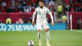 Youcef Belaïli avec l'Algérie en décembre 2021