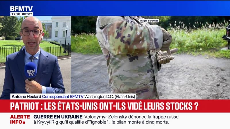 Les États-Unis auraient utilisé la moitié de leur stock de missiles Patriot