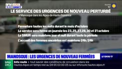 Manosque: les urgences de nouveaux fermées la nuit plusieurs jours fin octobre