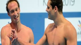 Fabien Gilot et Florent Manaudou