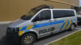 Une voiture de police en République Tchèque. PHOTO D'ILLUSTRATION