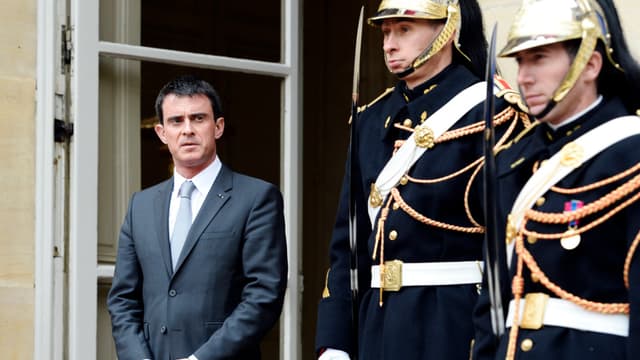 Le Premier ministre Manuel Valls