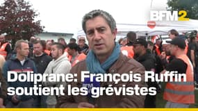 Doliprane: François Ruffin en soutien aux salariés n'a "aucune confiance dans le gouvernement"" 