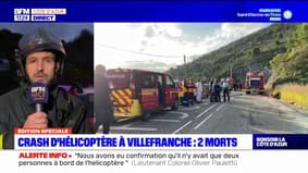 Crash d'hélicoptère à Villefranche: "La météo était correcte"