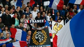 Les supporters de l'équipe de France