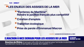 Nice: Emmanuel Macron présent ce mardi aux Assises de l'économie de la mer