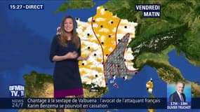 La météo pour ce vendredi 9 novembre 2018