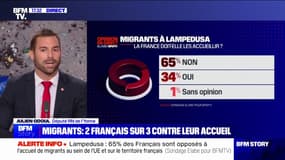 Immigration: "Monsieur Darmanin parle comme Marine Le Pen, sauf qu'il agit comme Jean-Luc Mélenchon", pour Julien Odoul (RN)