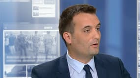 Florian Philippot, vice-président du Front national, sur BFMTV le 22 juillet 2016. 