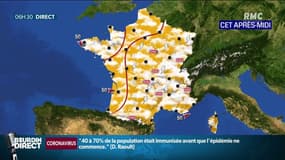 Votre météo du mercredi 3 juin: les orages fleurissent aujourd'hui 