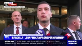 Jordan Bardella (président du RN): "Quand des brebis galeuses s'approchent du Rassemblement national, je n'ai pas la main qui tremble"