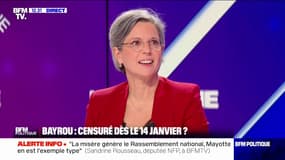 Motion de censure: "Valls, Retailleau, Darmanin... Au nom de quoi je ne la voterais pas?", déclare Sandrine Rousseau
