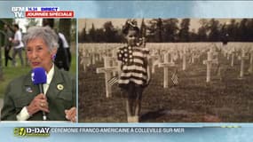 80 ans du Débarquement: "Tous ces hommes qui descendaient du ciel, [...] c'était un compte de fée", commente Danièle Patrix-Boulanger