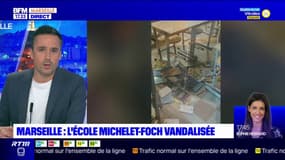 Marseille: l'école Michelet-Foch vandalisée, les parents d'élèves dénoncent des failles