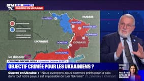 Crimée, Donbass, Zaporijia: le point sur les objectifs militaires des Ukrainiens avec le colonel Michel Goya, consultant Défense de BFMTV