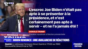 Présidentielle américaine: comment le retrait de Joe Biden a été perçu