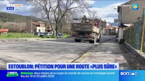 Estoublon: une pétition pour route "plus sûre"