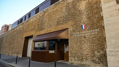 L'entrée de la prison de la Santé à Paris, le 6 novembre 2020.