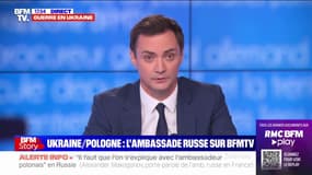 Le porte-parole de l'ambassade russe en France, Alexander Makogonov: "Zelensky a eu une réaction hystérique"