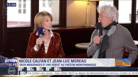 Scènes sur Seine : L'interview de Nicole Calfan et Jean-Luc Moreau, à l'affiche de "Deux mensonges et une vérité" au Théâtre Montparnasse