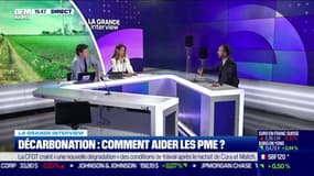 "il y a un enjeu à avancer dans la décarbonation des PME française"