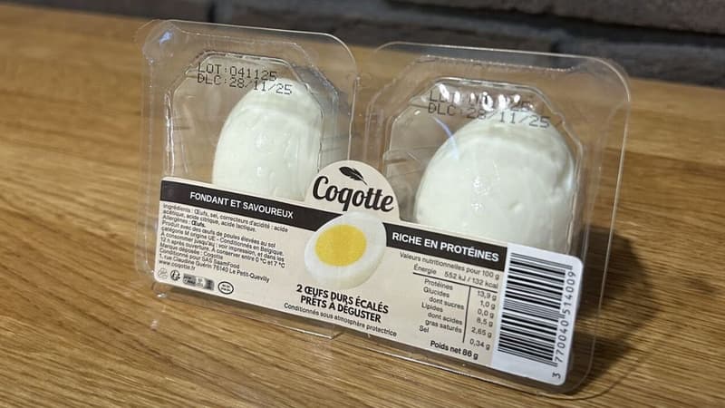 Deux œufs durs dans du plastique à 2,7 euros créent la polémique avant leur arrivée chez Carrefour