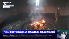 Syrie: le tombeau de l'ancien président Hafez al-Assad incendié par les rebelles