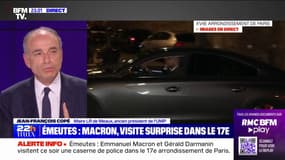 Émeutes: "Les parents doivent être devant une responsabilité civile et pénale de leurs enfants quand ils sont mineurs", estime Jean-François Copé (maire LR de Meaux)