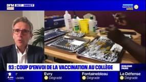 Vaccination en Seine-Saint-Denis: pour Stéphane Troussel, "il faut continuer les démarches "d'aller-vers""