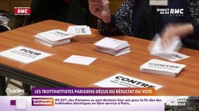 Les trottinettistes parisiens déçus du résultat du vote 