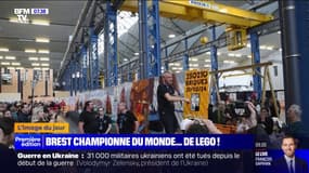 Brest revendique la plus grande construction en Lego au monde, avec plus de 250.000 pièces