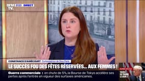 Soirées réservées aux femmes: "L'idée est qu'elles laissent leur charge mentale aux vestiaires", explique Constance d'Amécourt (cofondatrice de Diva Paris)