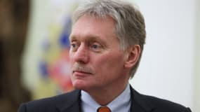 Dmitri Peskov le 24 janvier 2024 à Moscou. Photo d'illustration 