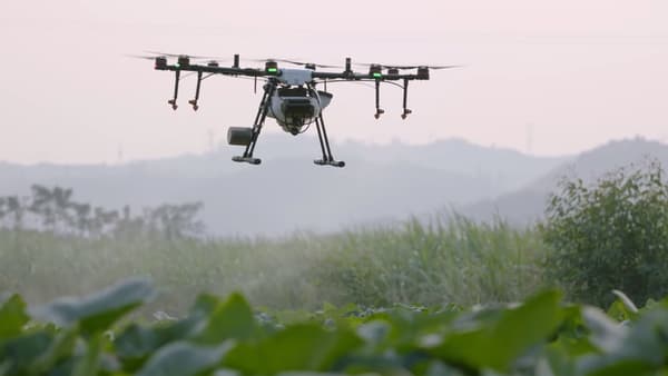 Le DJI MG-1P, utilisé en agriculture