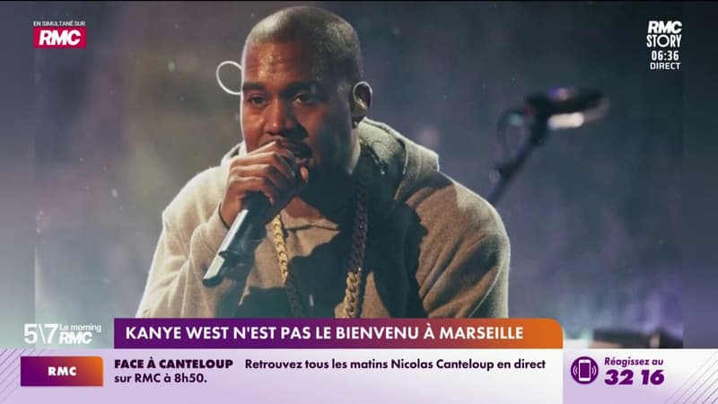 Kanye West n'est pas le bienvenu à Marseille