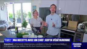Ma recette avec un chef: cuisinez une kefta végétarienne avec la cheffe Ecaterina Paraschiv et Marc Hay